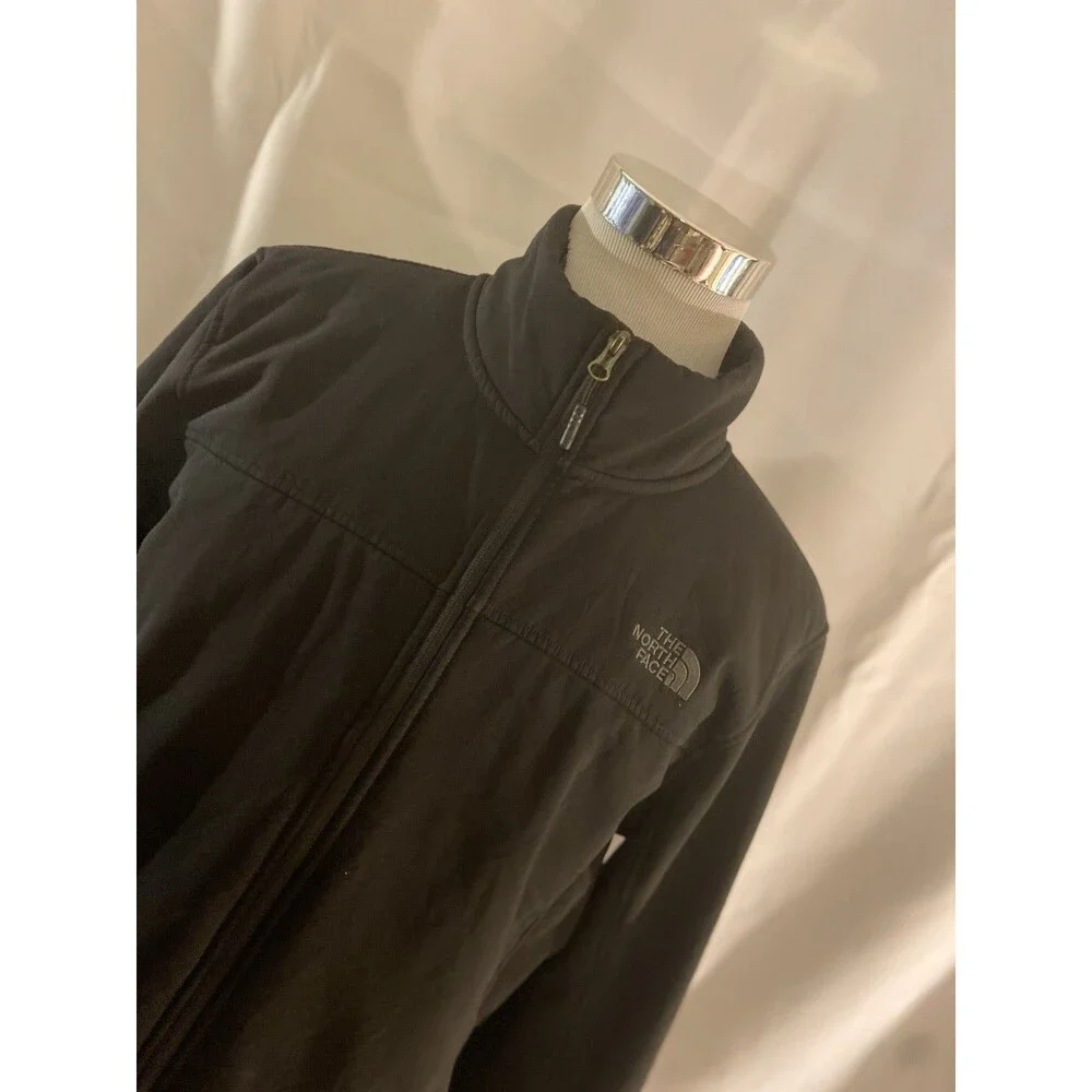 The North Face Windwall Soft Shell Jacket Fleece Lined Men’s XL Black Full Zip